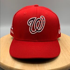 59FIFTY | OSFM  WASHINGTON NATIONALS OFFICIAL MLB USA WSH | RED WHITE NEW ERA
